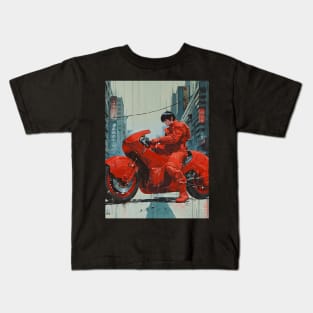 Akira Unleashed: Cyberpunk Masterpiece, Psychic Power Saga, and Fan Art Fusion Kids T-Shirt